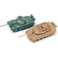 4D Assembly 1/72 Chinese Type 59 Tank Type 15 Light Tank Non Glue Assembly Model Military Boy Toy Gift
