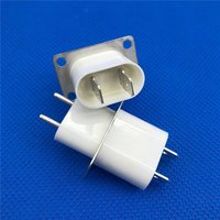 2 stücke Original Magnetron Buchse Filament Buchse Magnetron Stecker mit Kondensator Für Midea/Galanz/ Haier Mikrowelle