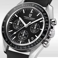 PAGANI DESIGN Moon Mens Watches 2026 Top Brand Luxury Quartz Watch For Men Chronograph Luminous Sapphire Mirror Waterproof Clock