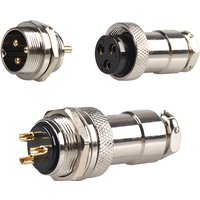 1pcs GX12 GX16 GX20 Air Aviation Connector 2/3/4/5/6/7/8/9/10/11/12/14/15Pin Panel Nut AV Power Plug Socket Core Wire Connector