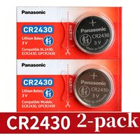 2-10pcs 100% Original Panasonic CR2430 3V Lithium Battery for Watch Calculator Remote Control Car Key Button Coin Cell Batteries