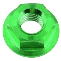 AliExpress Dingtai Titanium Titanium Nut M5/M6/M8/M10/M12/M14/M16 Gold/ Black/ Rainbow/Burn blue Flange Nut Bolt Cap for Motorcycle Bike