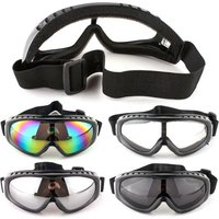 DIZETION Protective Dustproof Lens Frame Outdoor Sports Children Ski Goggles Kid Eyewear Glasses Snowboard Moto Cycling