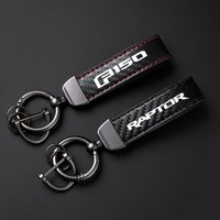 For ford f150 f-150 raptor svt Pickup Llaveros Para Hombre Keyring Car High-Grade Leather Keychain Auto Accessories