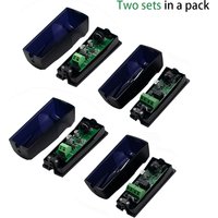 2pcs Sensor Infrared Safety Beam Photocell Detector for Garage Gate Door DOORHAN DITEC 15m Detect Range
