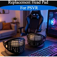 Durable For PSVR Gen1 Comfortable Black Head Strap Pad Replacement Head Pad Breathable Head Cushion VR Helmet For PSVR Accessory