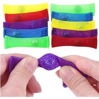 Stretchy Mesh Squeeze Marble Ball Fidget Sensory Toys Relieves Stress And Increase Focus for Adults Children ADHD ODC Autism