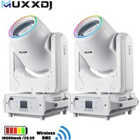 MUXXDJ BPM-Beams NEW PRODUCT 100w Battery Beam Moving Head Light with Wireless DMX Sharpy Lights Stage DJ Wedding Party