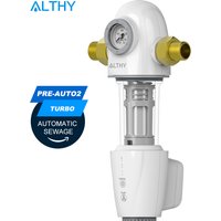 ALTHY PRE-AUTO2 Automatic Flushing Backwash Prefilter Spin Down Sediment Water Filter Central Whole House Purifier System