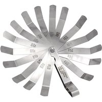 16 Blades 0.127 to 1MM Feeler Gauge Metric Gap Filler Gage Measurment Tool For Engine Valve Adjustment Feeler Gauge Valve Shim