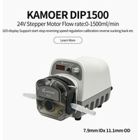 Kamoer DIP1500 Intelligent High Flow Peristaltic Pump 24V Stepper Motor Support CW/CCW RS485,0-5/10V for Lab Dispensing Filling