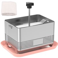 Stainless Steel Tofu Press Cheese Making Molds Homemade Tofu Mold with Presser Towel and Drip Tray Tofu Press Moulds for Kitchen