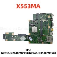 X553MA Mainboard For ASUS X553M F553M F553MA X553MA Laptop Motherboard With N2830 N2840 N2930 N2940 N3530 N3540 CPU DDR3L
