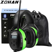 ZOHAN Headphone Electronic 5.0 Bluetooth earmuffs industrial Ear Protection for music Noise Reduction Professional Rechargeable