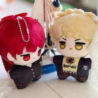 Anime Persona Plush Doll Peripheral Keychain Cute Cartoon Kawaii Persona Stuffed Animals Plush Doll Keychain Hanging Toys Gifts