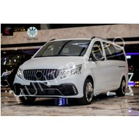 Full Body Kit for Mercedes Benz V Class Metris Vito W447 Upgrade AMG Style Front Bumper Grill Rear Bumper Exhaust Tip Bodykit