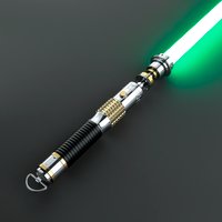 DamienSaber Master Eno Cordova Lightsaber Heavy Dueling Bluetooth Light Saber Sensitive Smooth Swing Metal Hilt 34 Sound Fonts