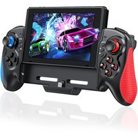 Dual Color Wired Gamepad with 6-axis Somatosensory and Dual Vibration For Switch Gaming Console STK-7037A&B