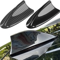 Car Shark Fin Antenna Weather-proof Fin Shape Auto Roof Aerial Base Self Adhesive Radio Signal Base Universal Fin Antenna Cover