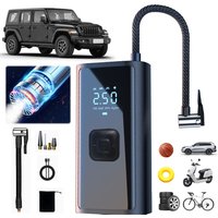 AliExpress NONE 3-in-1 Car Wireless Air Pump with LED Light Electric Tire Pump 4500mAh Portable Car Inflator Pump for Automobile Bicycle Ball