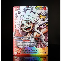 One Piece TCG EB04-001 Jewelry Bonney English Leader card Foild Textured Card Red Yellow Bonney