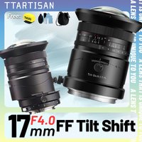 TTArtisan Tilt Shift 17mm F4 Full Frame Wide Angle lens for Sony E Nikon Z Canon R Sigma Leica Lumix L Fujifilm GFX