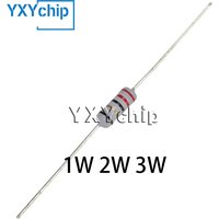 1W 2W 3W Wirewound Fuse Resistance Accuracy 5% 0.15R0.18 0.22R 27 33 36 39 47 56 68 75 82R 100R390R 680OhmΩ Wire Wound Resistor