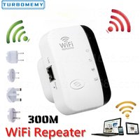 300Mbps Wireless WIFi Repeater 2.4G Router Wifi Range Extender Wi-Fi Signal Booster 802.11N Network Card Adapter for Office PC