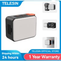 TELESIN Magnetic Quick Release Fill Light Mini Waterproof Selfie Light For DJI OSMO Action 6 For DJI Nano Mini Selfie Light