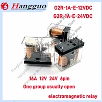 1-5PCS/Lot Original G2R-1A-E-12VDC G2R-1A-E-24VDC DC12V 24V 16A 6pin power Relay