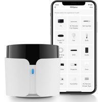 Broadlink RM5 plus Universal Infrared Remote, Voice Control with Alexa & Google Home, Wi-Fi Smart Home Hub for TV, AC and Audio