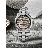 San Martin 39mm Miyota 9015 Splicing MOP Dial Luxury Dress Automatic Reloj 3H Date BGW-X1 Lume OTF Clasp Waterproof 100M SN0150