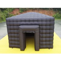 Square Inflatable Nightclub Tent With Disco Light Night Club House Portable Inflatable Cube Tent For Indoor Outdoor Party Events