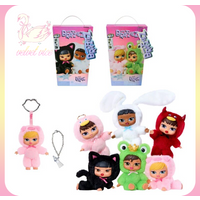 Original Miniverse Bratz Iconz Dolls Series Plush Pendant Blind Box Bag Charm Keychain Cute Doll Ornament Collect Toy Girl Gifts