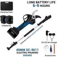 SWANSOFT 40mm 8605pro Garten-Akku-Astschere Elektrische Baumschere Batteriebetriebene Elektrische Gartenschere