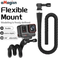 AliExpress Yinfonic aMagisn Flex Stand Universal Flexible Mount Octopus Action Camera Cycling Vlog Accessory Multifunctional selfie stick tripod