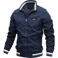 Spring Autumn Men's Jackets Oversized Stand Collar Zipper Outdoor Coat Tops Baseball Bomber Varsity Jackets Man Designer Clothes