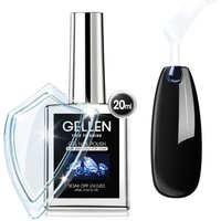 GELLEN Gel Top Coat 20ml High Shine Clear Nail Polish Care Soak Off UV LED Light Needed for DIY Manicure Art Home Salon Supplies