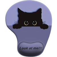 Non-Slip Cartoon Animal Mouse Pad Soft Silicone Comfortable Wrist Rest Smooth Surface Ergonomic Desktop Wrist Support Computer