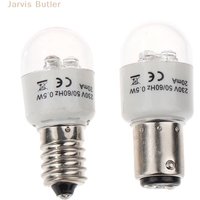 1pce Sewing LED Bulb BA15D/E14 Light Illuminate 0.5W AC 190-250W Lamp Home Sewing Machine