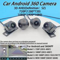 For Car Android Multimedia System 360 Camera, and Only Limited to the Android Multimedia System with Built-in 360 Function, Fron