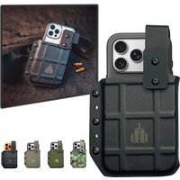 Tactical Mobile Phone Quick-Release Holster Airsoft Molle System Mobile Phone Storage Case Hunting Paintball Shooting Equipment