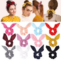 1/4pcs Women's Bow Elastic Hair Band,Hair Bow for Girls, Ponytail, Headband, Rope Hair Accessories