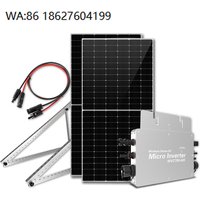 1300W Balcony Solar Inverter System Plug and Play On Grid Tie Micro Inverter for Home Solar System