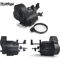 YEAHRUN Metal 2 Speed Transmission Center Gearbox for 1/10 RC Crawler Car Axial SCX10 90047 Wraith 90048 Upgrades Parts