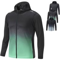 Running jacket, youth windbreaker, windproof training, new sportswear, waterproof, rainproof, quick drying, outdoor hooded cycli