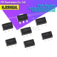 20PCS 78L05 78L06 Triode Regulator Transistor 78L08 78L09 78L10 78L12 78L15 79L05 HT7130 HT7133 HT7333 HT7350 HT7833 SOT89