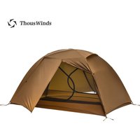 Thous Winds Taurus 2 Person Hiking Tent Double Layer Ultralight Trekking Tent 15D Ripstop Nylon 7075 Aluminum Alloy Camping Tent