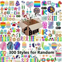 5-50pcs Random Fidget Toys Mystery Gifts Pack Surprise Box 300 Different Fidget Set Antistress Relief Toys for kids