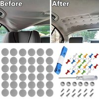 Roof Lining Liner Repair Kit Fix Sagging Headliner Pins Buckle Rivet Car Care Fabric Buckle Rivets Retainer